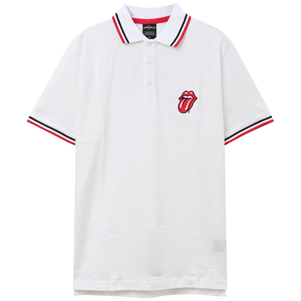 ROLLING STONES ローリングストーンズ (来日 35周年 記念 ) - Classic Tongue / ポロシャツ / メンズ - PGS